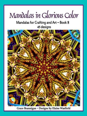 cover image of Mandalas in Glorious Color Book 8